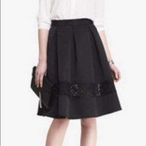 Express high waisted midi skirt